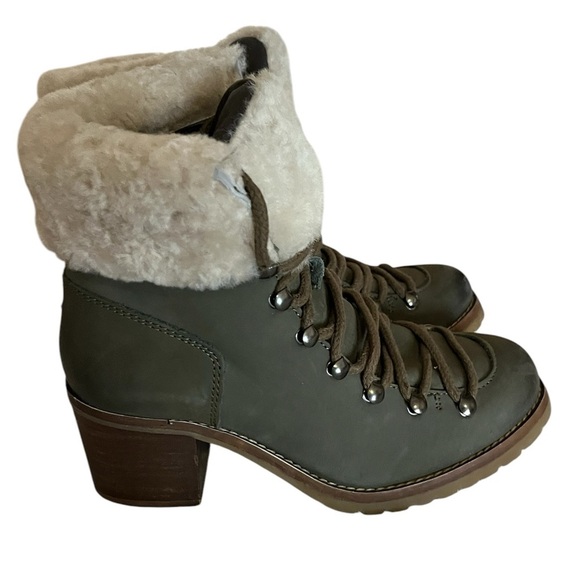 Steven By Steve Madden Fur Lined Boots Sz 6 1/2 - Picture 1 of 15